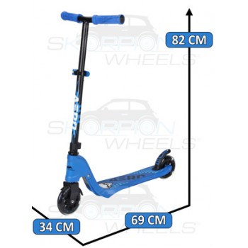 Skorpion Wheels Παιδικό Πατινι C1 Aero Μπλε 