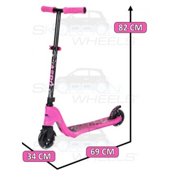 Skorpion Wheels Παιδικό Πατινι C1 Aero Ροζ