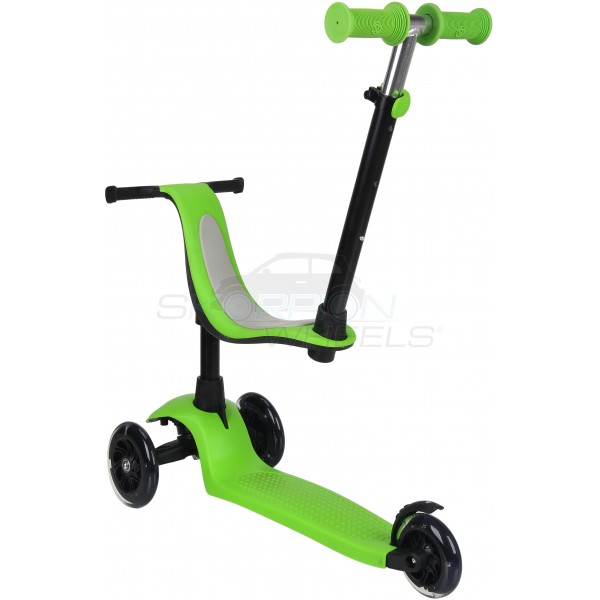 Skorpion Wheels Παιδικό Πατινι M1 iSporter Mini Με Καθισμα Πρασινο