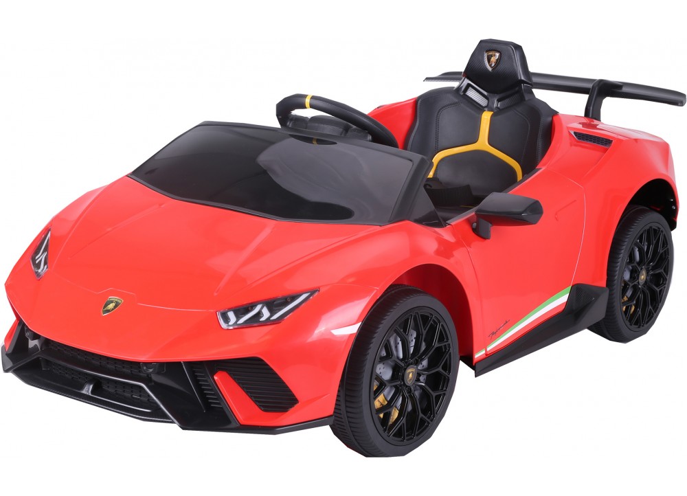 Ηλεκτρικό Αυτοκίνητο Αυθεντικό Lamborghini Huracan 12V Κόκκινο – 99-630