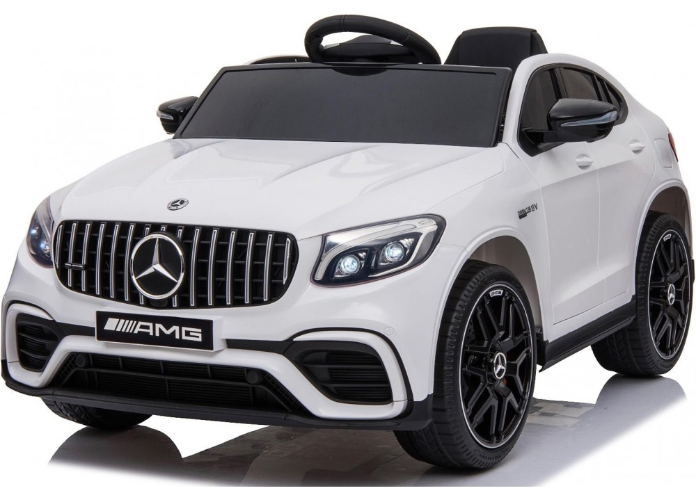 Ηλεκτρικό Αυτοκίνητο Αυθεντικό Mercedes Glc 63S Amg 12V Λευκό – 99-662