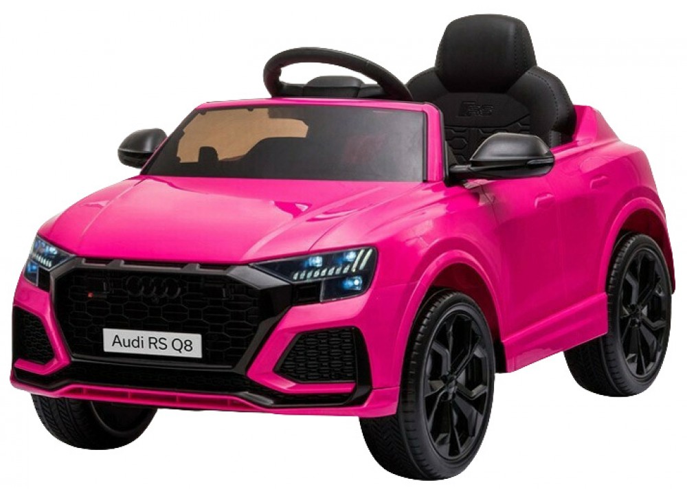 Ηλεκτρικό Αυτοκίνητο Αυθεντικό Audi RS Q8 12V Ροζ – 99-678