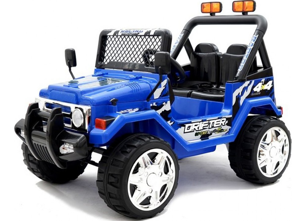 Ηλεκτρικό Αυτοκίνητο Τύπου Jeep Wrangler 12V Μπλε – 99-761