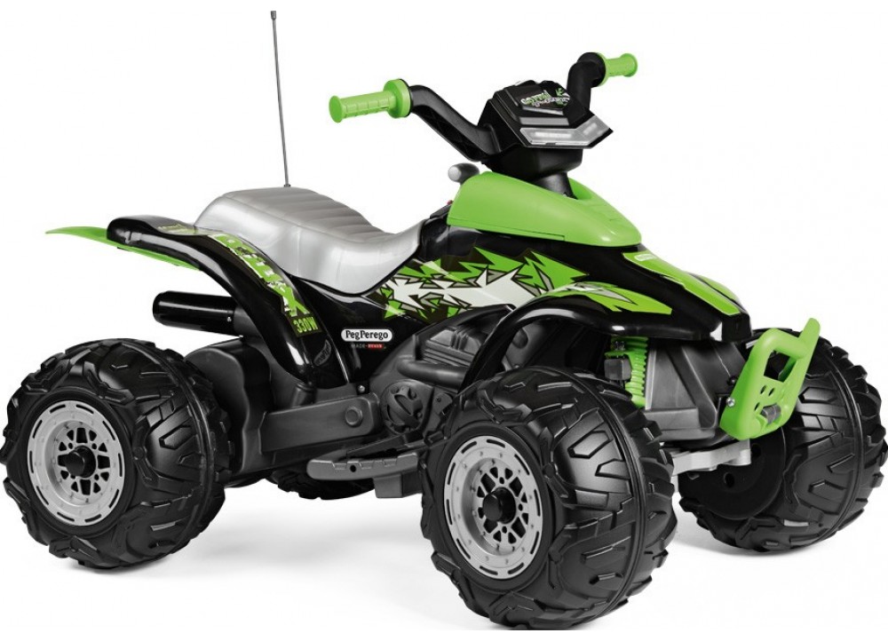 Παιδική Γουρούνα Corral T-Rex 12V 330W Peg Perego Πράσινη – OR0100