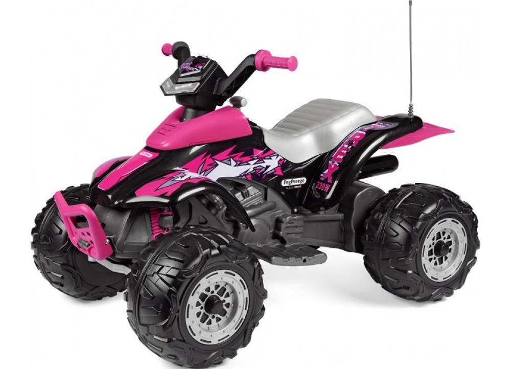 Παιδική Γουρούνα Corral T-Rex 12V 330W Peg Perego Ροζ – OR0101