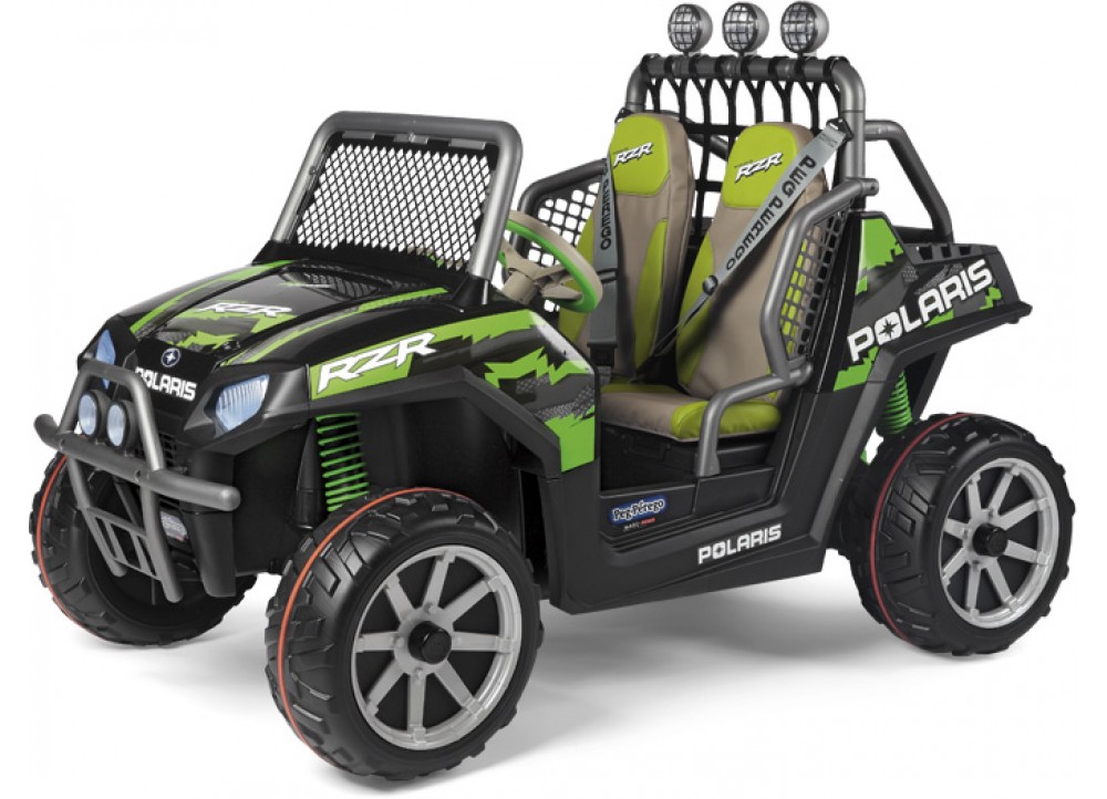 Παιδικό Αμάξι Polaris Ranger Rzr 24V Peg Perego Green Shadow – OD0534