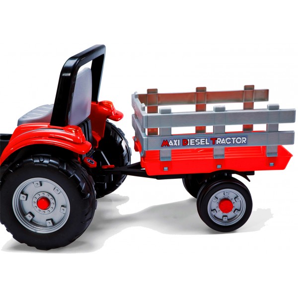 Πεταλοκίνητο Τρακτέρ Peg Perego Maxi Diesel Tractor With Trailer - CD0551
