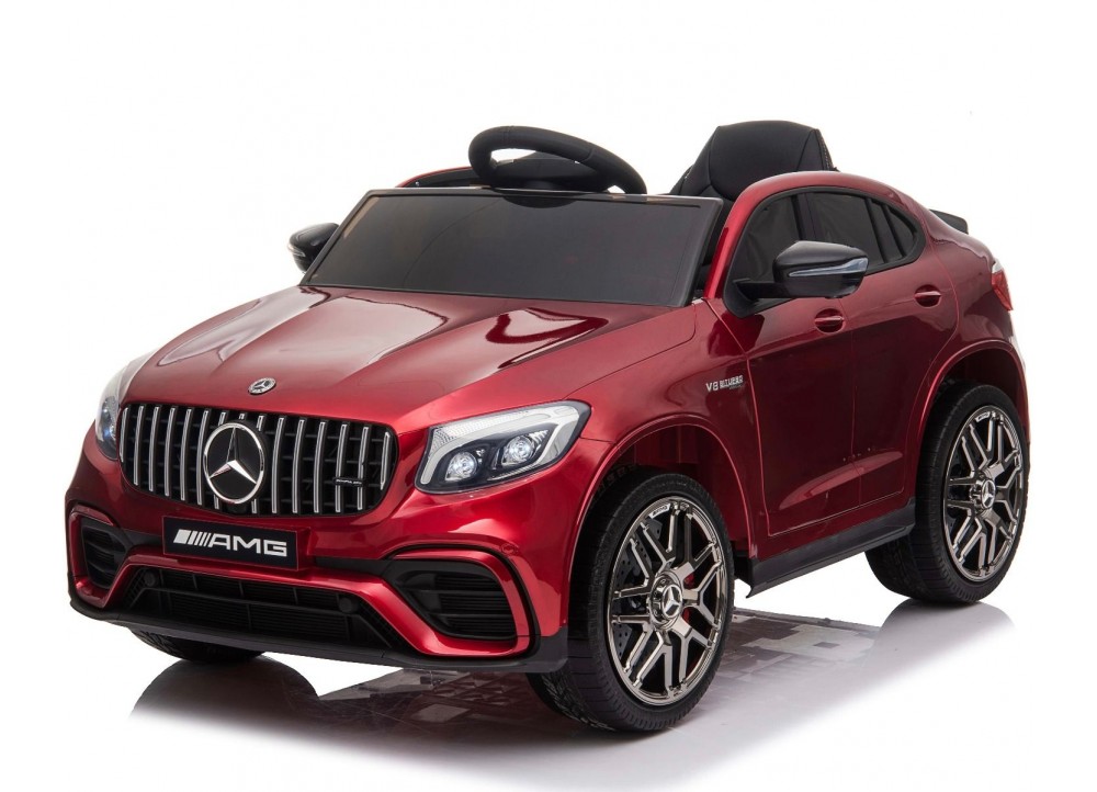 Παιδικό Αμάξι Mercedes Glc 63S Amg 12V Skorpion Μπορντό – 52460621