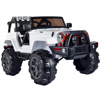 Παιδικό Αμαξι Τύπου Jeep Wrangler Facelift 12V Skorpion Λευκό - 5247005