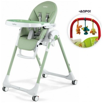 Καρεκλάκι Φαγητού Prima Pappa Follow Me Peg Perego Mint - 4132BL64
