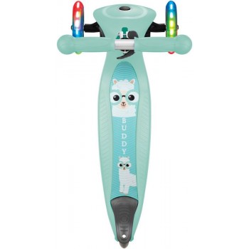 Globber Παιδικό Scooter Primo Foldable Fantasy Lights Buddy Mint - 434-206