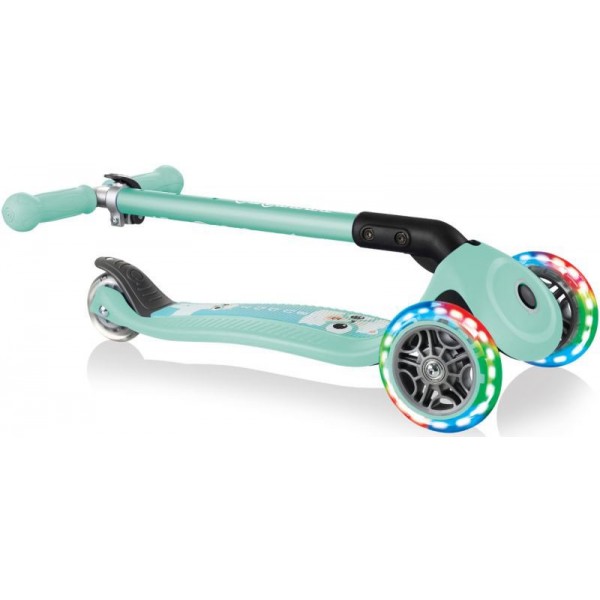 Globber Παιδικό Scooter Primo Foldable Fantasy Lights Buddy Mint - 434-206