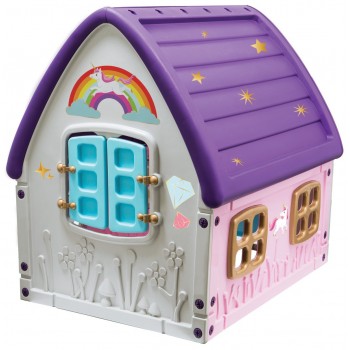 Παιδικό Σπιτάκι Κήπου Starplay Unicorn Fairy House Μωβ - 22-561