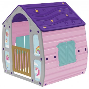 Παιδικό Σπιτάκι Κήπου Starplay Unicorn Magical House Μωβ - 23561