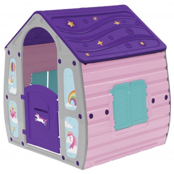 Παιδικό Σπιτάκι Κήπου Starplay Unicorn Magical House Μωβ - 23561