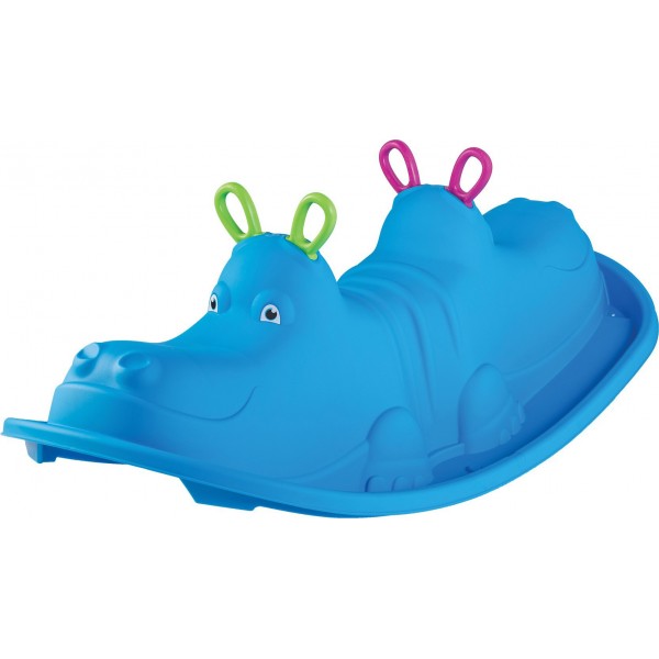 Παιδική Τραμπάλα Hippo Rocker Ιπποποταμούλης Μπλε - 60506