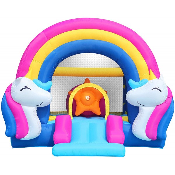 Φουσκωτό Τραμπολίνο Happy Hop Fantasy Unicorn HitMe - 8004