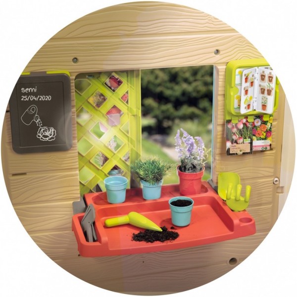 Παιδικό Σπιτάκι Κήπου Smoby Garden House - 810405