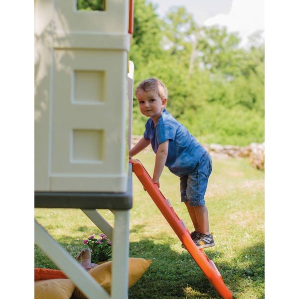 Παιδικό Σπιτάκι Κήπου Smoby On Stilts Με Τσουλήθρα - 810800