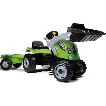 Παιδικό Πεταλοκίνητο Τρακτέρ Smoby Farmer Max Με Καρότσα - 710109